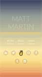 Mobile Screenshot of mattmart.in