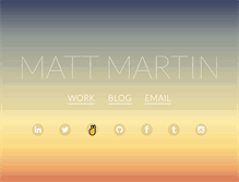 Tablet Screenshot of mattmart.in